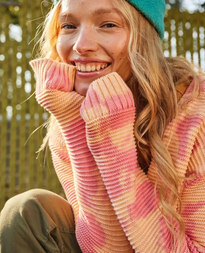 ToadandCo Sweaters Bianca Crew Cardigan Taffy Tie Dye 8211 Women039s