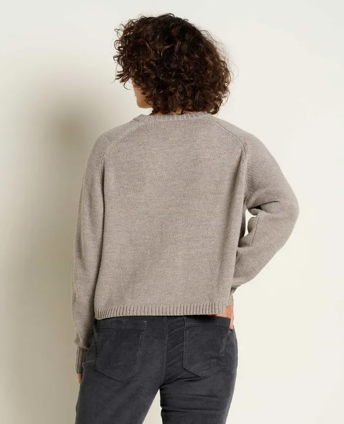 ToadandCo Sweaters Foxfern Crew Sweater Dark Chino 8211 Women039s