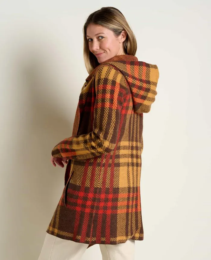 ToadandCo Sweaters Merino Heartfelt Hoodie Dark Roast 8211 Women039s