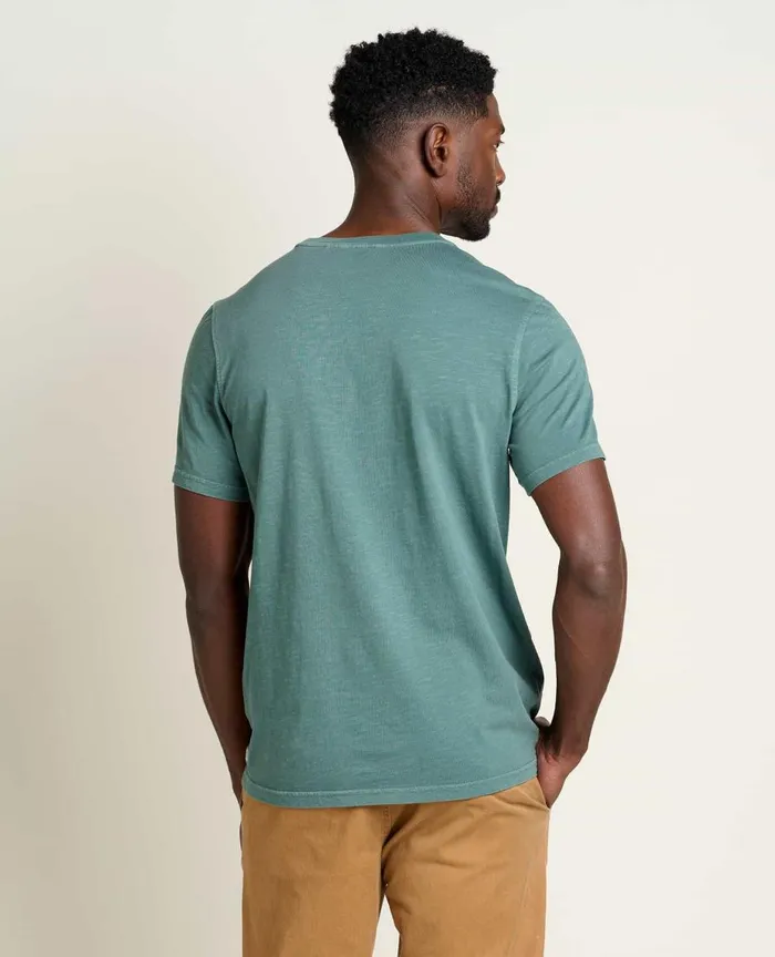 ToadandCo TShirts Men039s Primo Short Sleeve Crew Silver Pine 8211 Men039s