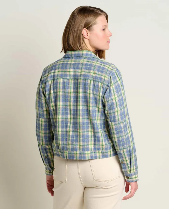 ToadandCo Tops and TShirts Bodie Shirt Jacket Cornflower 8211 Women039s
