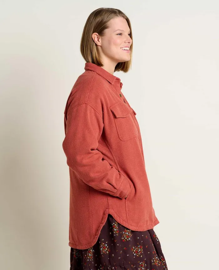 ToadandCo Tops and TShirts Conifer Shirt Jacket Cinnamon 8211 Women039s