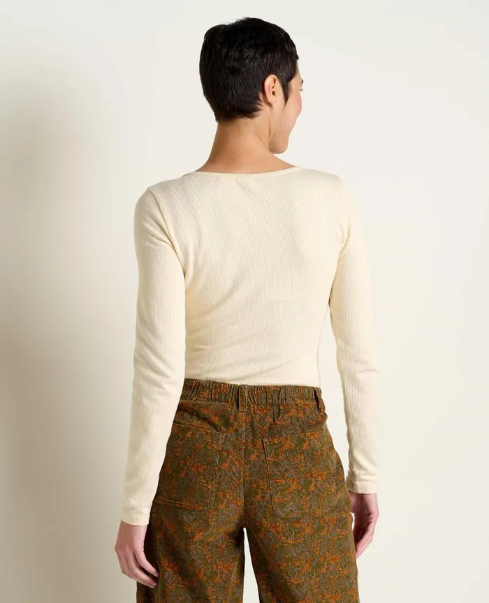 ToadandCo Tops and TShirts Ponderosa Long Sleeve Bodysuit Almond 8211 Women039s