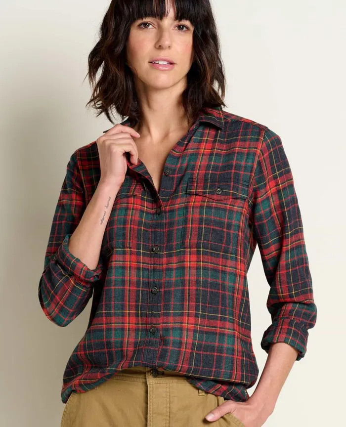ToadandCo Tops and TShirts ReForm Flannel Shirt Black 8211 Women039s