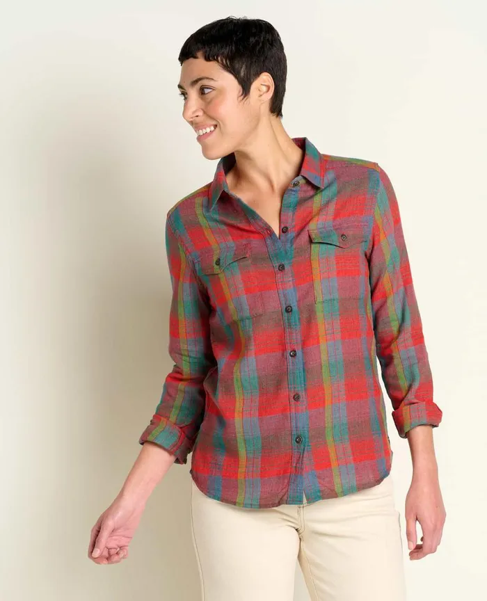 ToadandCo Tops and TShirts ReForm Flannel Shirt Winterberry 8211 Women039s