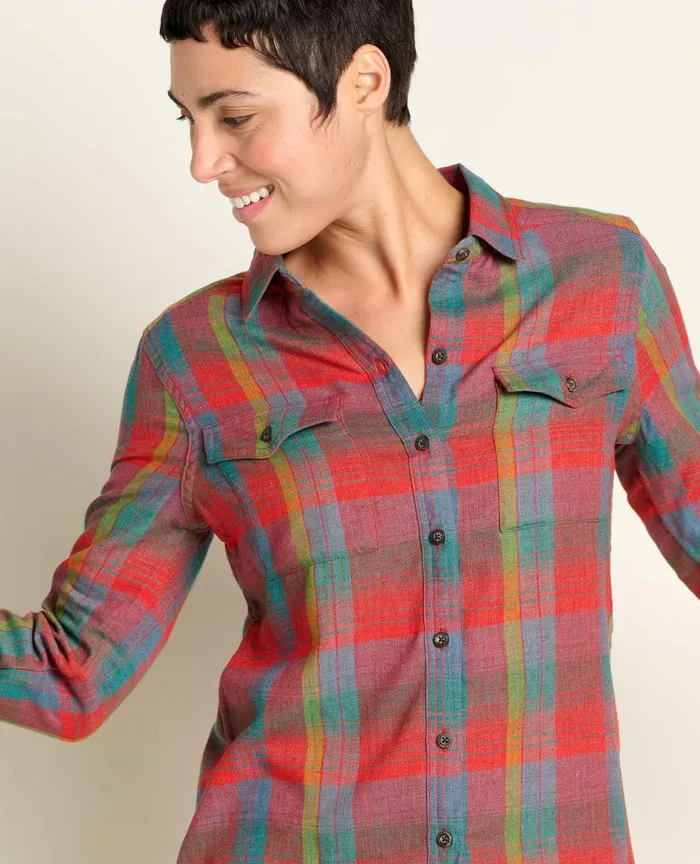 ToadandCo Tops and TShirts ReForm Flannel Shirt Winterberry 8211 Women039s