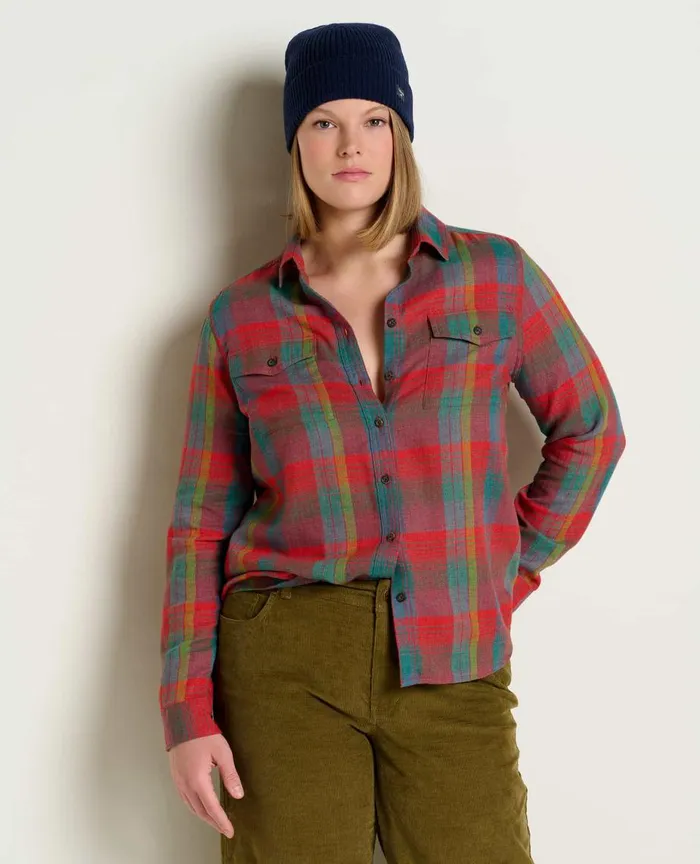 ToadandCo Tops and TShirts ReForm Flannel Shirt Winterberry 8211 Women039s