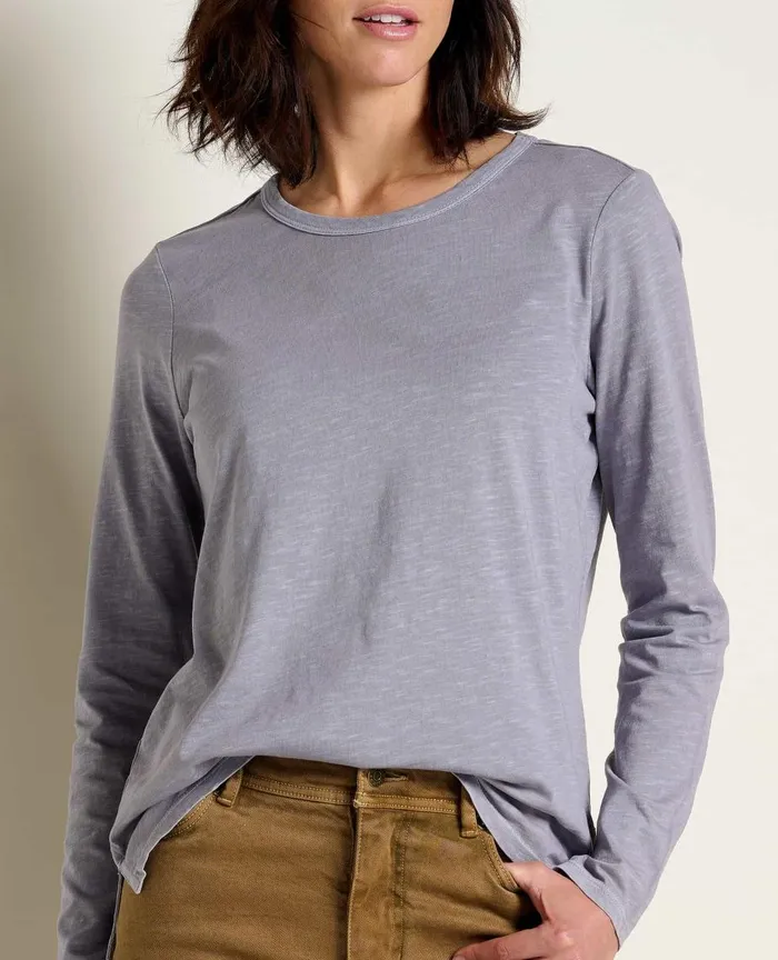 ToadandCo Tops and TShirts Women039s Primo Long Sleeve Crew Storm 8211 Women039s