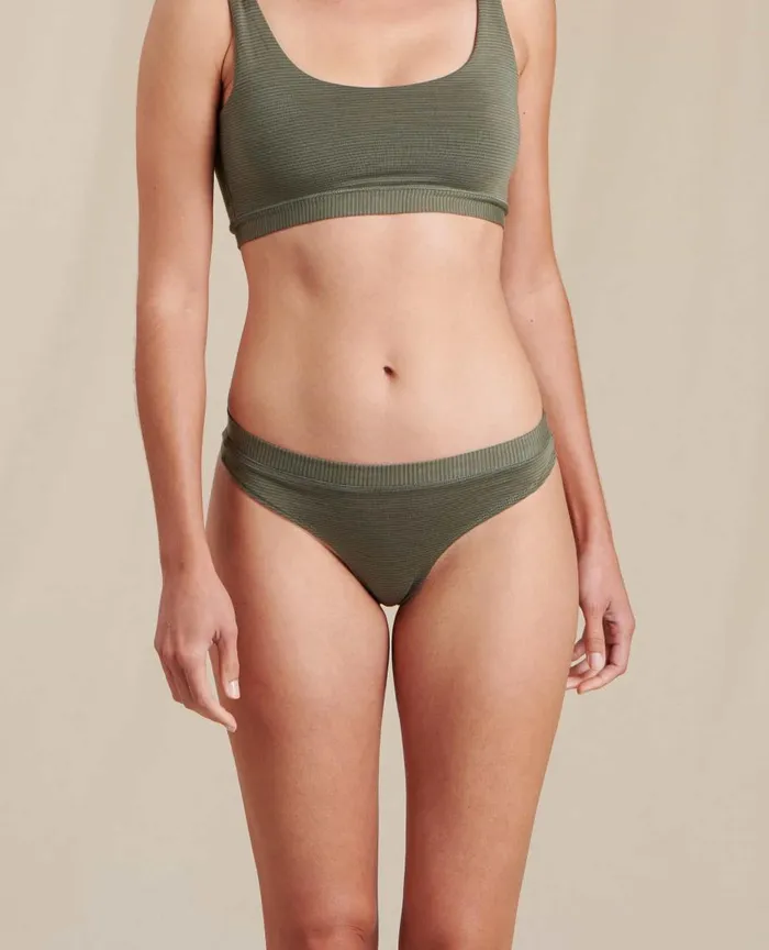ToadandCo Underwear and Accessories Thong Beetle Stripe 8211 Women039s