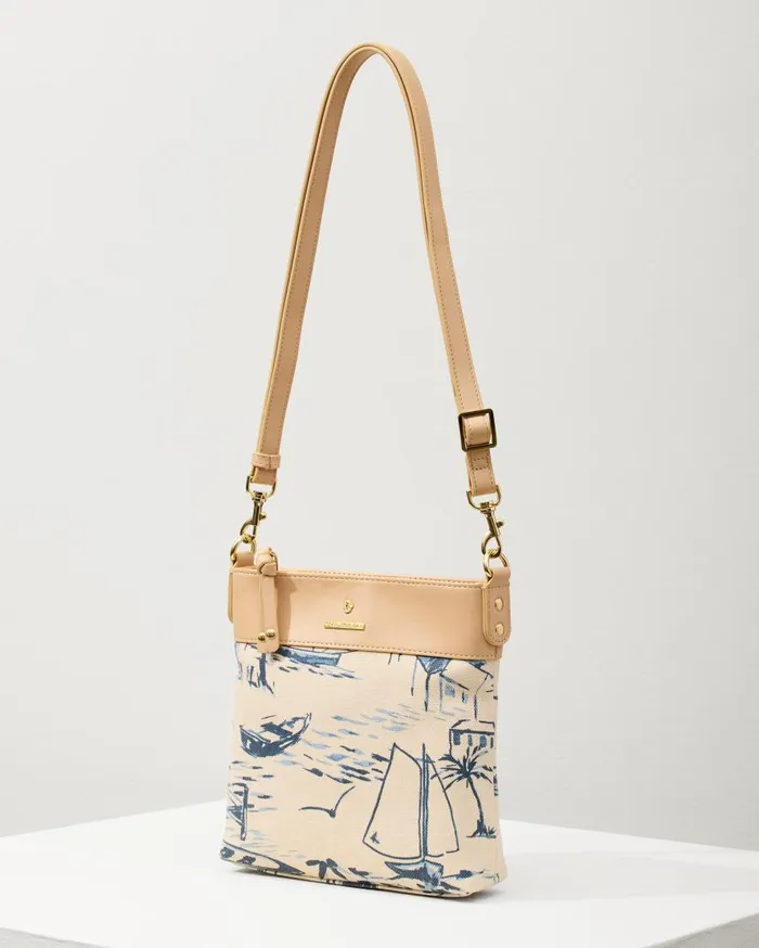 Tommy Bahama Handbags and Clutches Daise Seascape Hipster Crossbody Bag Daise Seascape 8211 Women