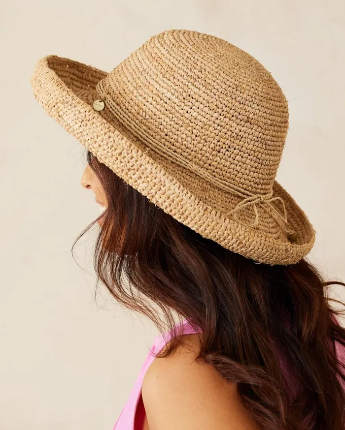 Tommy Bahama Hats and Caps Maria Packable Raffia Upturn Hat Natural 8211 Women Tommy Bahama Hats and Caps Maria Packable Raffia Upturn Hat Natural 8211 Women