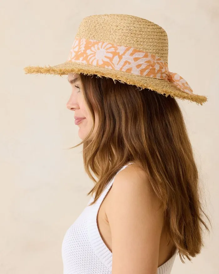 Tommy Bahama Hats and Caps Seaside Continental Raffia Hat Naturalcoral 8211 Women Tommy Bahama Hats and Caps Seaside Continental Raffia Hat Naturalcoral 8211 Women