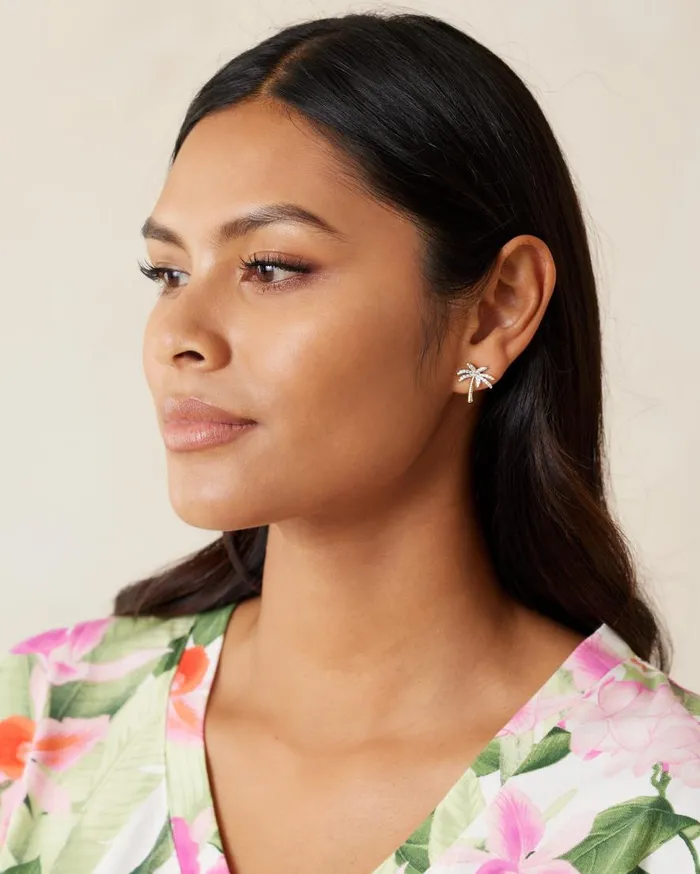 Tommy Bahama Jewelry Kihei Collection Palm Tree Stud Earrings Gold 8211 Women Tommy Bahama Jewelry Kihei Collection Palm Tree Stud Earrings Gold 8211 Women