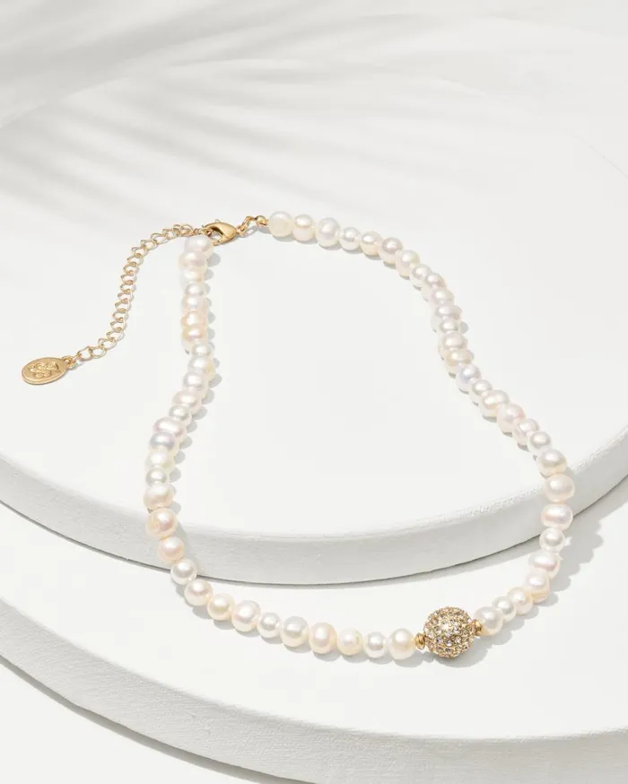 Tommy Bahama Jewelry Madeira Pearl Pendant Necklace Gold 8211 Women