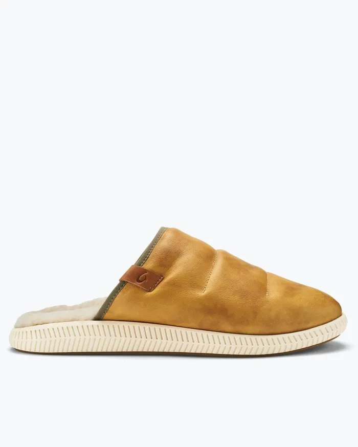 Tommy Bahama Loungewear and Pajamas OluKai Mua 039Ili Scuff Slippers Golden Sand 8211 Men Tommy Bahama Loungewear and Pajamas OluKai Mua 039Ili Scuff Slippers Golden Sand 8211 Men