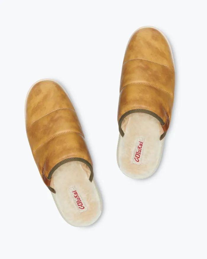 Tommy Bahama Loungewear and Pajamas OluKai Mua 039Ili Scuff Slippers Golden Sand 8211 Men Tommy Bahama Loungewear and Pajamas OluKai Mua 039Ili Scuff Slippers Golden Sand 8211 Men