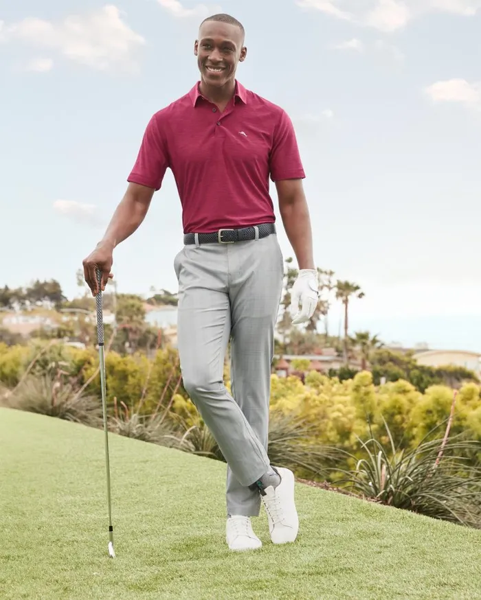 Tommy Bahama Pants and Chinos On Par Island Driver FlatFront IslandZone Pants Metallic Silver 8211 Men Tommy Bahama Pants and Chinos On Par Island Driver FlatFront IslandZone Pants Metallic Silver 8211 Men