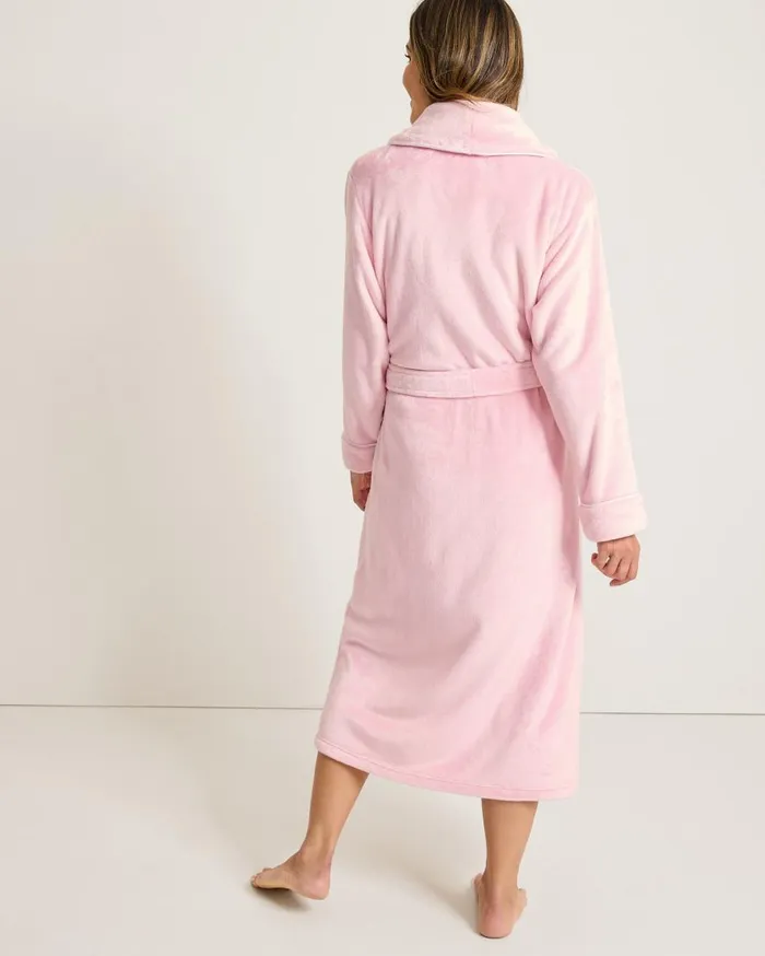 Tommy Bahama Sleepwear Long Plush Robe Pale Pink 8211 Women Tommy Bahama Sleepwear Long Plush Robe Pale Pink 8211 Women