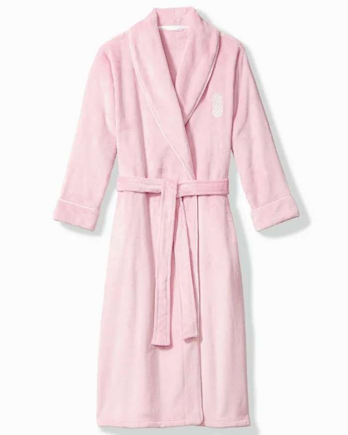 Tommy Bahama Sleepwear Long Plush Robe Pale Pink 8211 Women Tommy Bahama Sleepwear Long Plush Robe Pale Pink 8211 Women