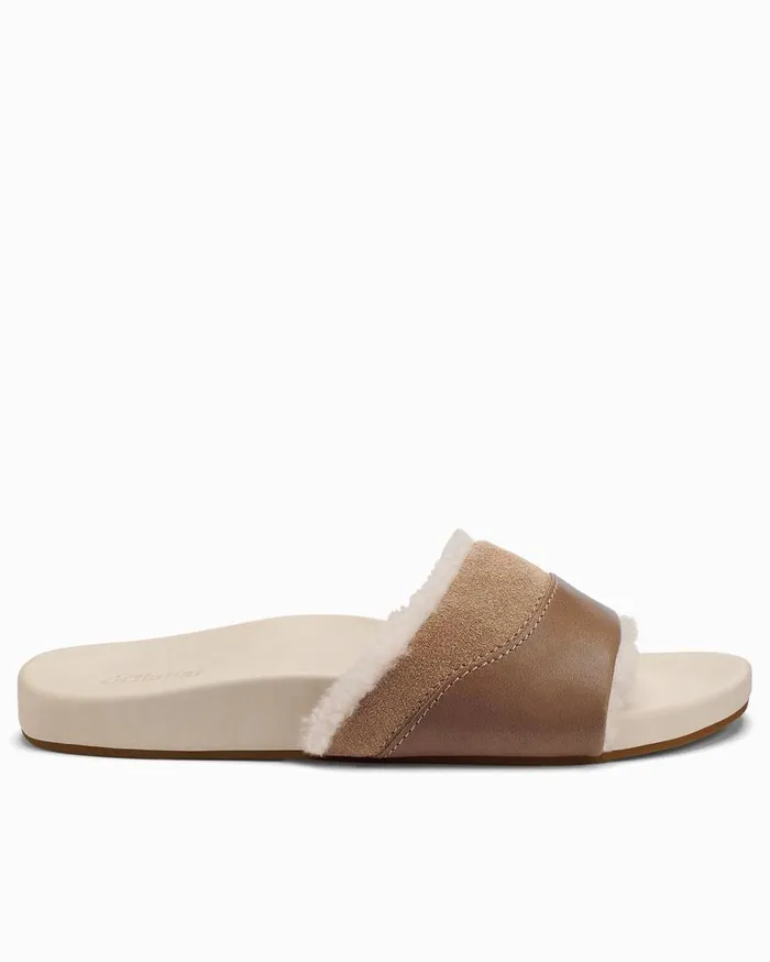Tommy Bahama Sleepwear OluKai Ho039ala Slide Slippers Tan 8211 Women