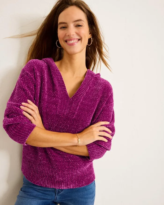 Tommy Bahama Sweaters Island Luna Chenille Hoodie Island Sunset 8211 Women Tommy Bahama Sweaters Island Luna Chenille Hoodie Island Sunset 8211 Women