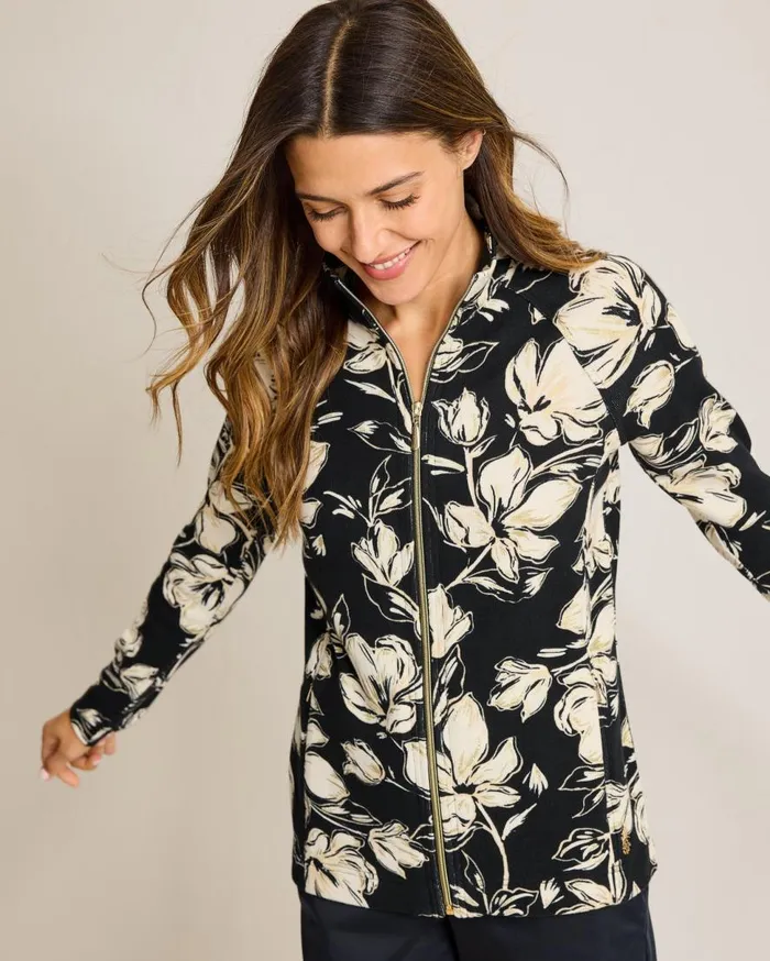 Tommy Bahama Sweatshirts Aruba Noche Mar FullZip Sweatshirt Black 8211 Women Tommy Bahama Sweatshirts Aruba Noche Mar FullZip Sweatshirt Black 8211 Women