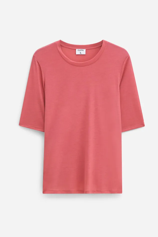 Tops and TShirts Elena Tee Light Raspberry 8211 filippak Women Tops and TShirts Elena Tee Light Raspberry 8211 filippak Women