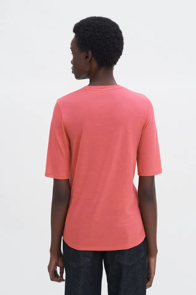 Tops and TShirts Elena Tee Light Raspberry 8211 filippak Women Tops and TShirts Elena Tee Light Raspberry 8211 filippak Women