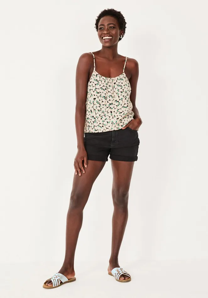 Tops and TShirts Women Hush Nico Printed Top Seashells Natural