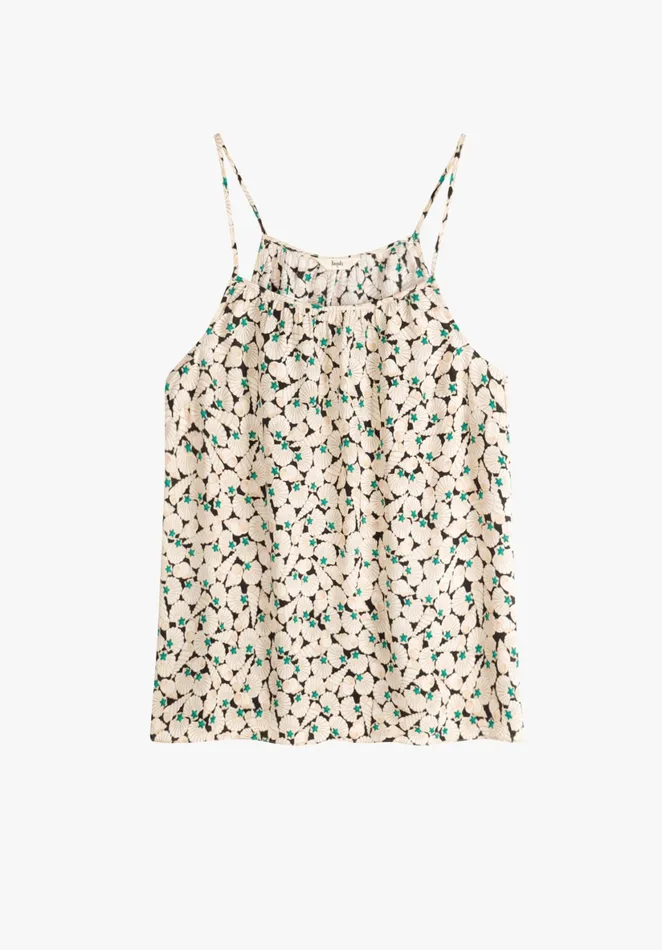 Tops and TShirts Women Hush Nico Printed Top Seashells Natural