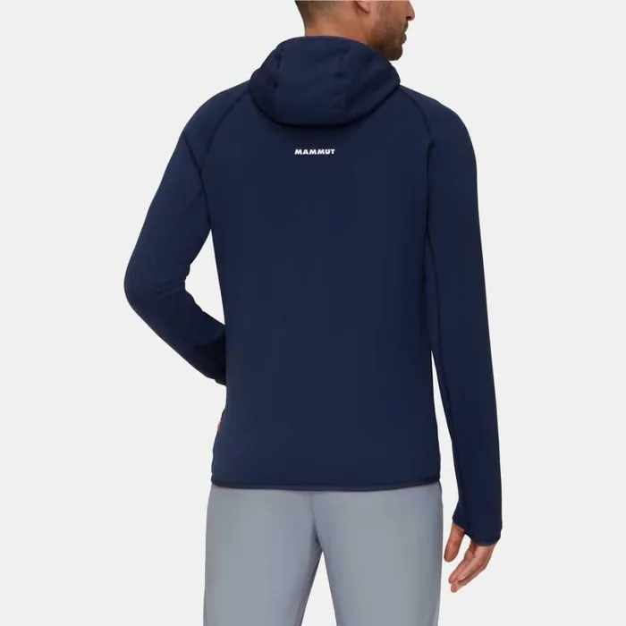 Tops Men Mammut Aconcagua ML Hooded Jacket Marine Tops Men Mammut Aconcagua ML Hooded Jacket Marine
