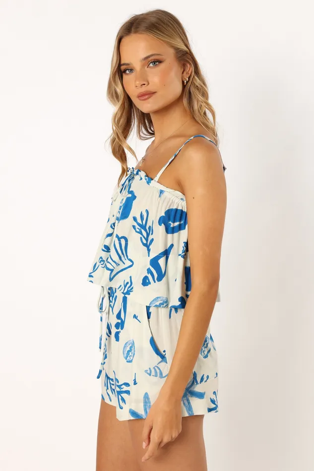 Tops petalandpup Women Airlie Top 8211 Blue Blue