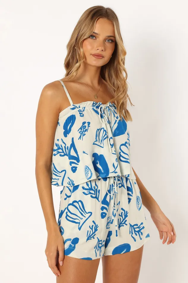 Tops petalandpup Women Airlie Top 8211 Blue Blue