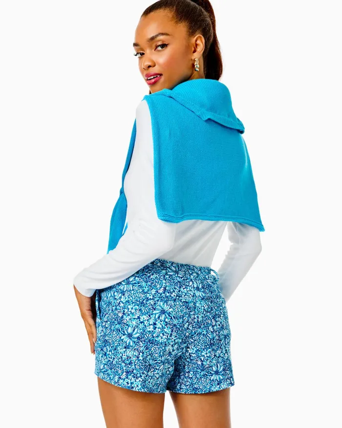 Tops Women Lilly Pulitzer Jody Sweater Amalfi Blue Marl Tops Women Lilly Pulitzer Jody Sweater Amalfi Blue Marl