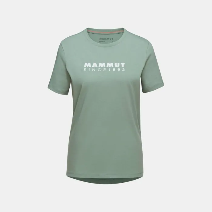 Tops Women Mammut Core TShirt Logo Jade