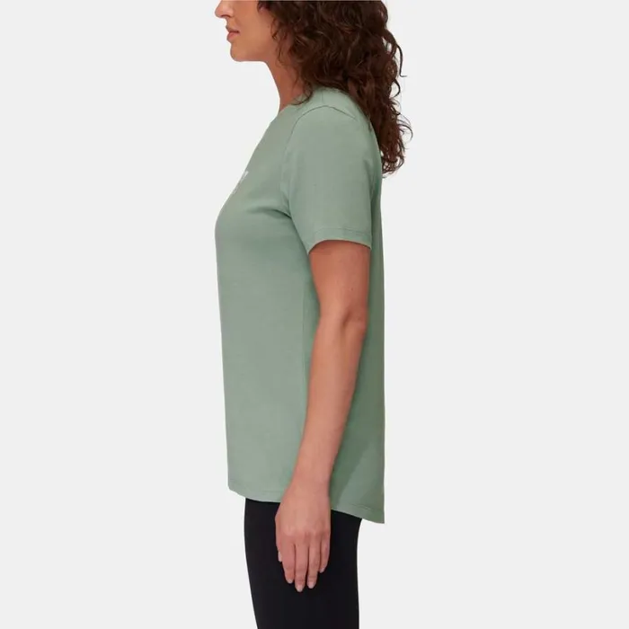 Tops Women Mammut Core TShirt Logo Jade Tops Women Mammut Core TShirt Logo Jade