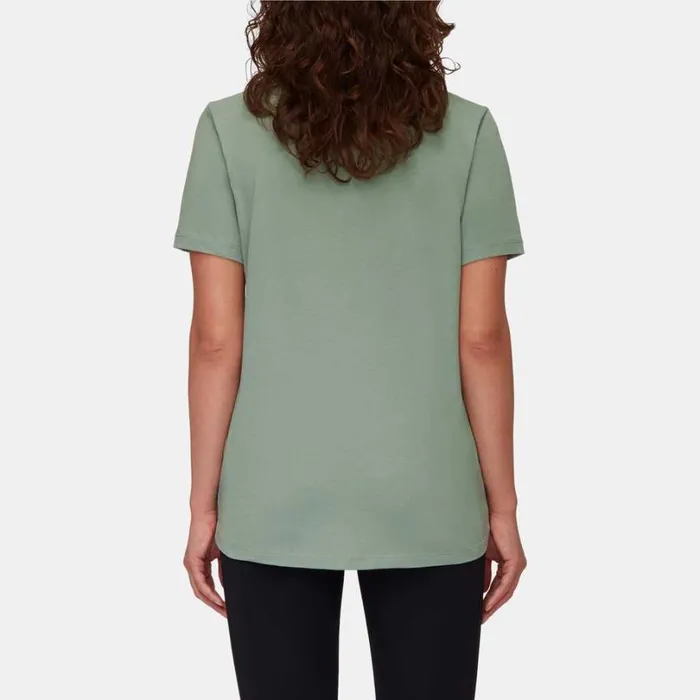 Tops Women Mammut Core TShirt Logo Jade Tops Women Mammut Core TShirt Logo Jade