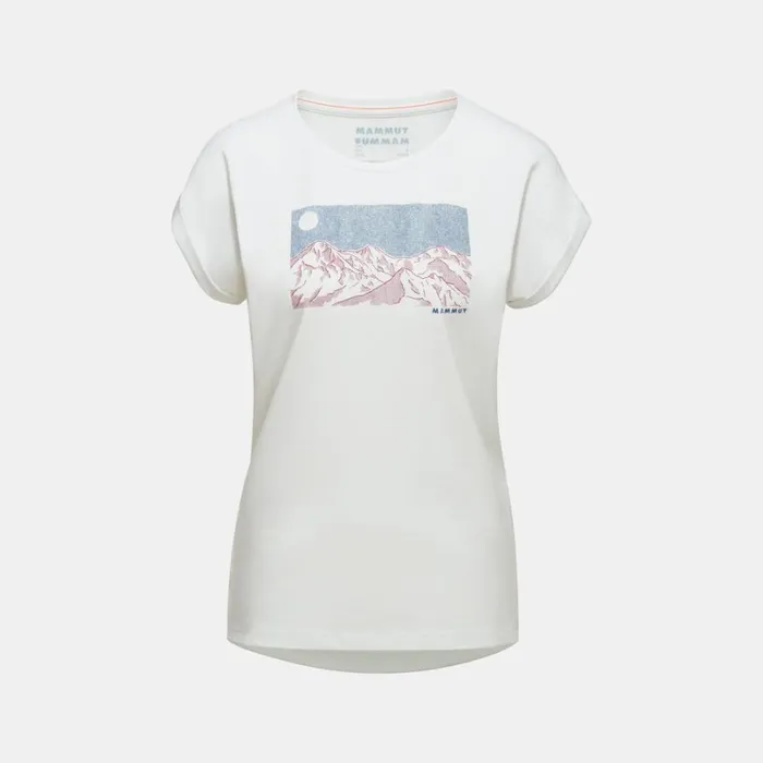 Tops Women Mammut Mountain TShirt Trilogy Off White