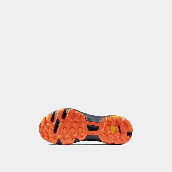 Trail Running Shoes Men Mammut Aenergy TR BOA Mid GTX Blackdark Tangerine