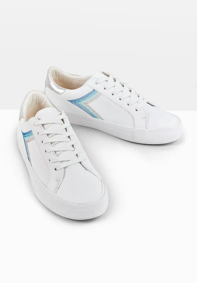 Trainers Women Hush Tamure Leather Trainers White