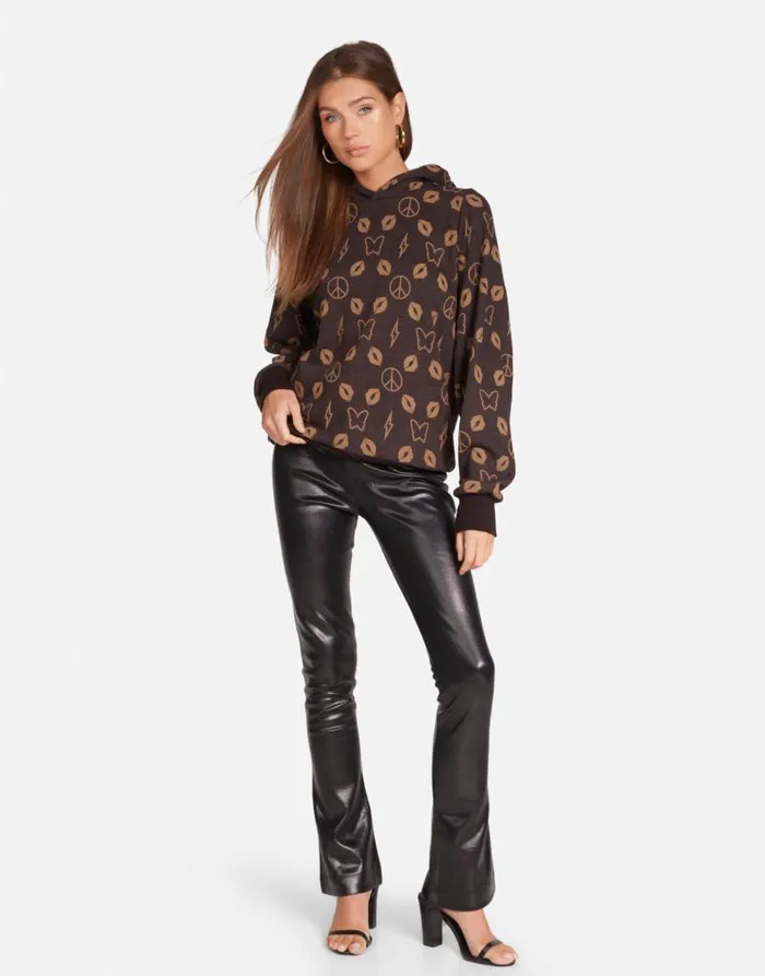 Trina Designer Bear Brown Bear Women Lauren Moshi Hoodies