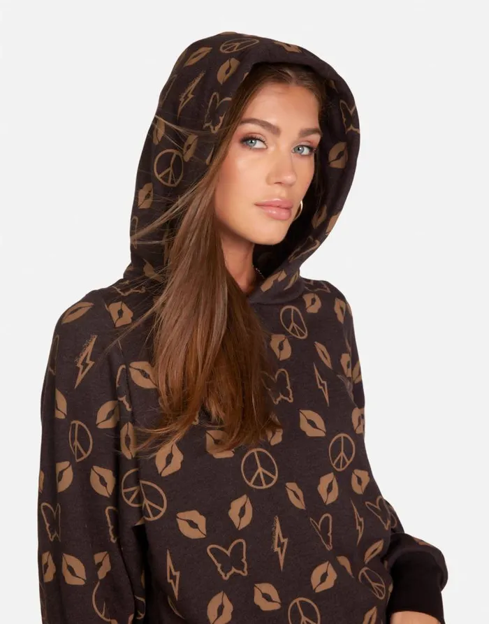 Trina Designer Bear Brown Bear Women Lauren Moshi Hoodies