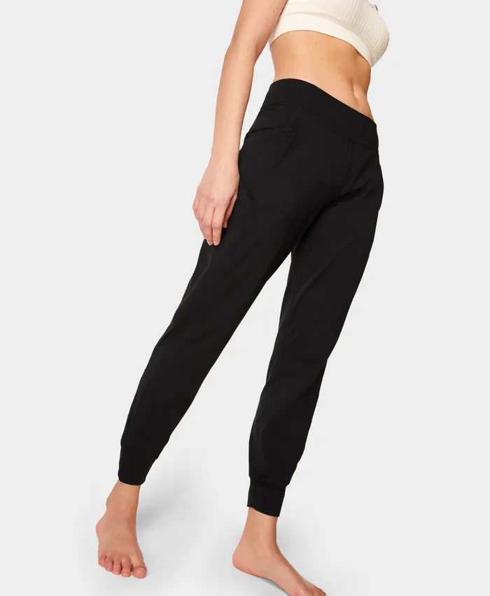Trousers Gary Yoga Pants Black 8211 Sweaty Betty Women