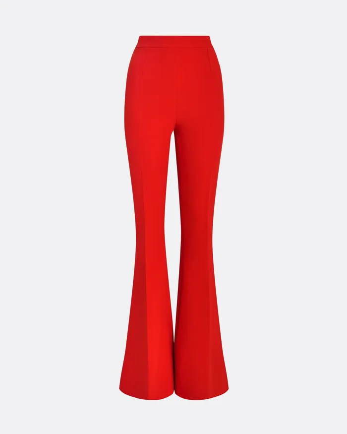 Trousers Halluana Scarlet Red Trousers Scarlet Red 8211 Safiyaa Women