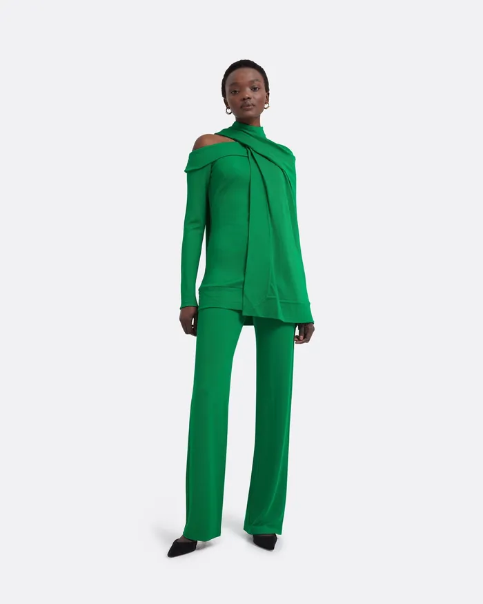 Trousers Lea Jewel Green Trousers Jewel Green 8211 Safiyaa Women