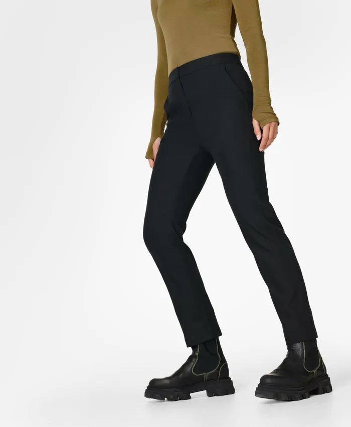 Trousers Sweaty Betty Women NonStop Slim Leg Trousers Black