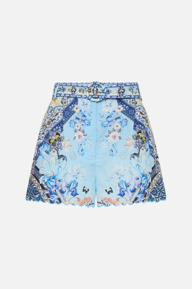 TUCK FRONT SHORT AL MANIAL PALACE MEMOIRS Al Manial Palace Memoirs Womens Camilla Shorts