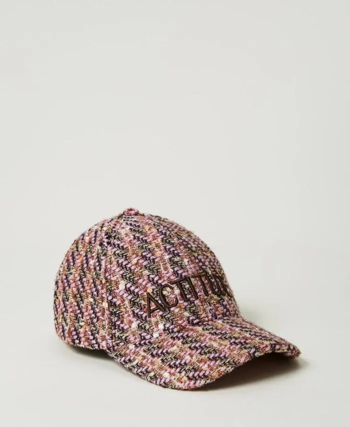 Twinset Hats Boucl Baseball Cap Pink Tulle Bouclegrave 8211 Accessories