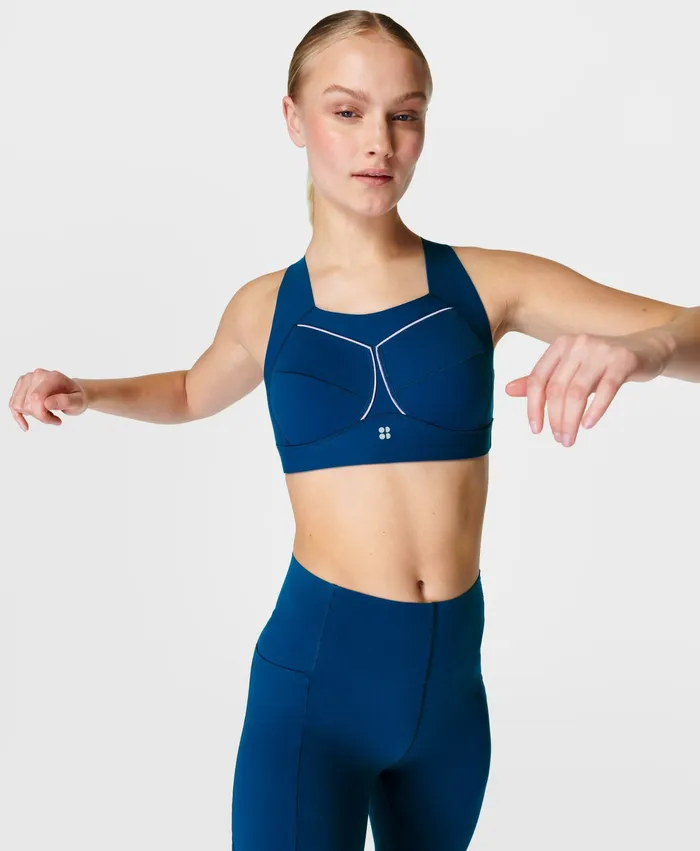 Underwear Women Sweaty Betty Zero Gravity Running Bra Deep Blue
