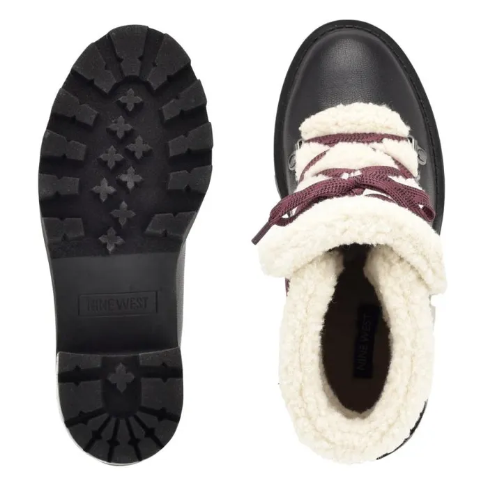 Unise Lug Sole Booties Black Women Nine West Boots and Booties Unise Lug Sole Booties Black Women Nine West Boots and Booties